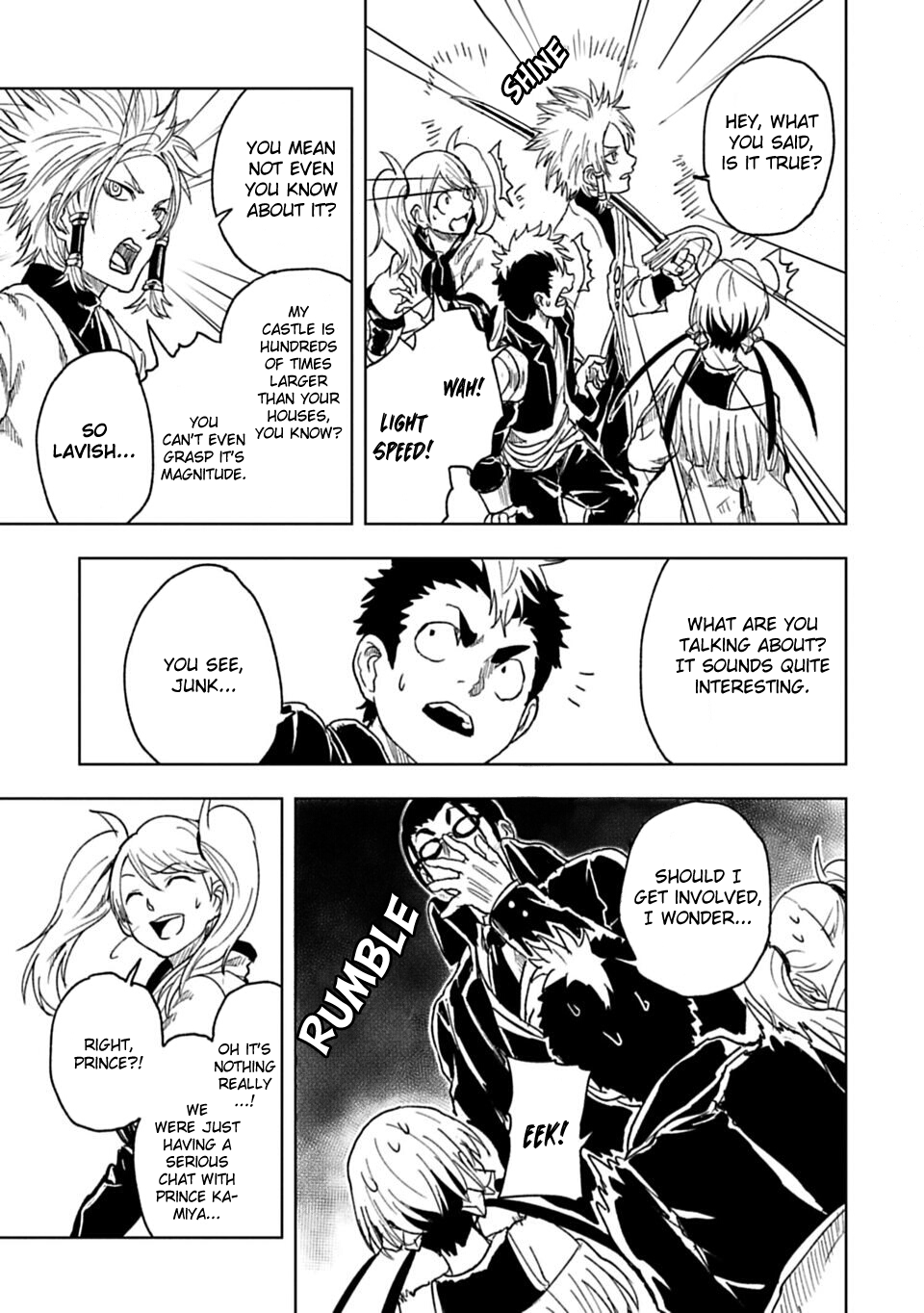 Read Junk the Black Shadow chapter 26 image 3 on Lezhin