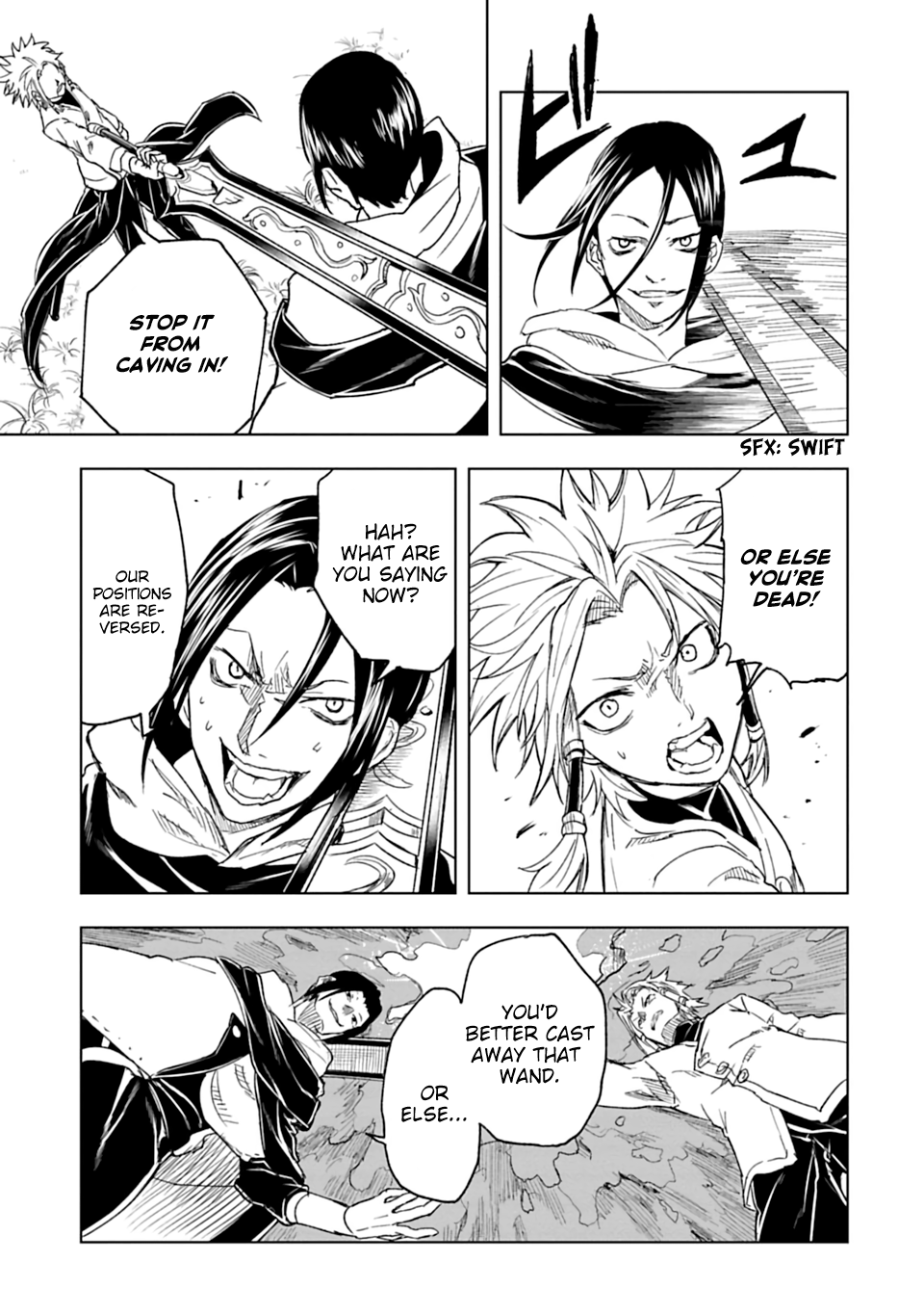 Read Junk the Black Shadow chapter 33 image 15 on Lezhin