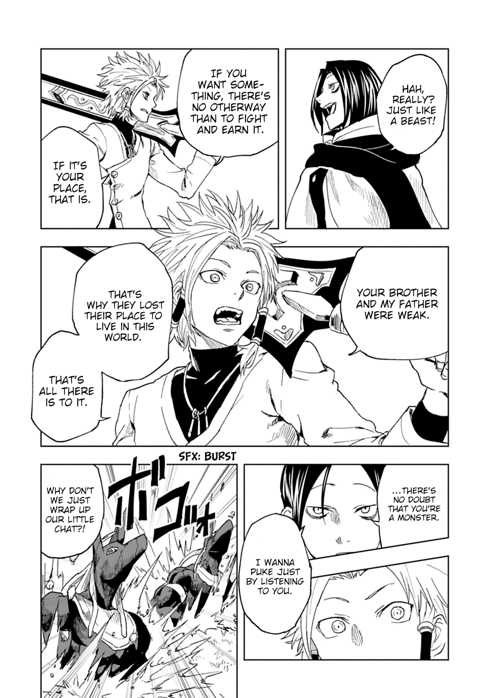 Read Junk the Black Shadow chapter 33 image 8 on Lezhin