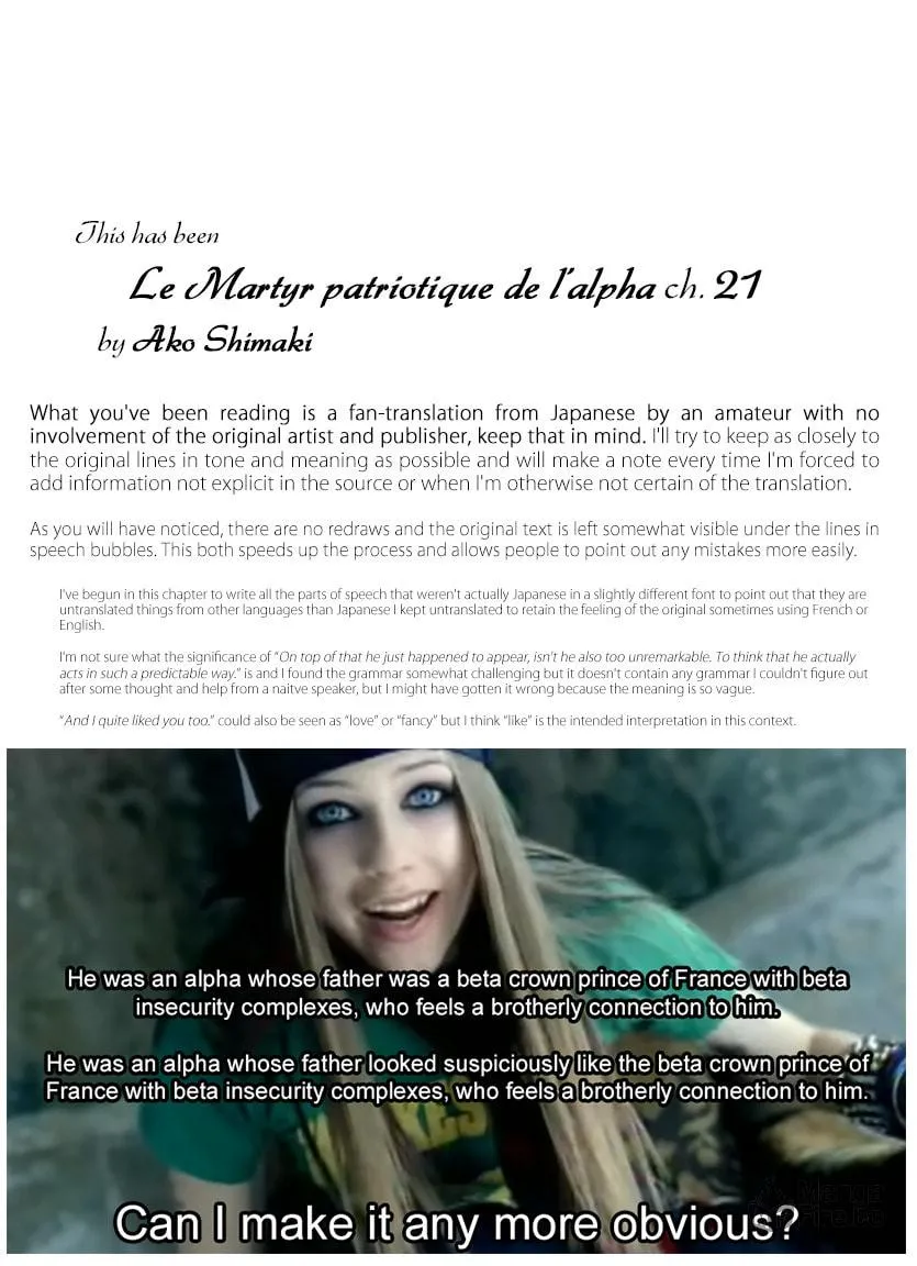 Read Junkoku no Alpha: Omega Versailles chapter 21 image 35 on Lezhin