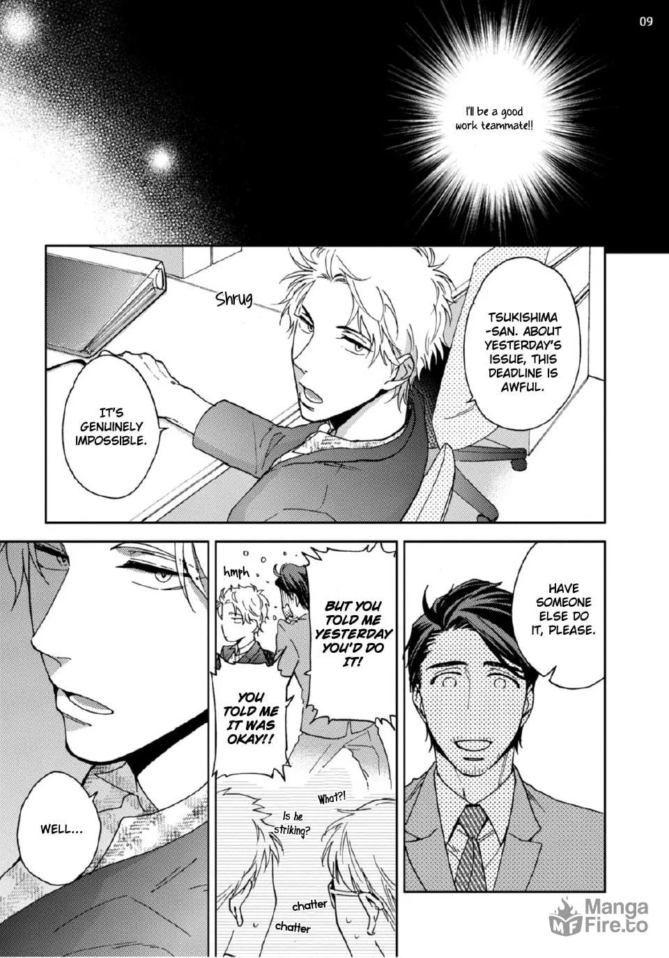 Read Just Another Hard Day At Work! chapter 1 image 11 on Lezhin