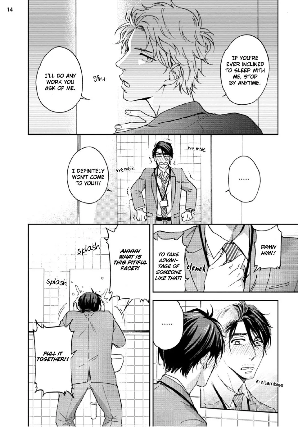 Read Just Another Hard Day At Work! chapter 1 image 16 on Lezhin