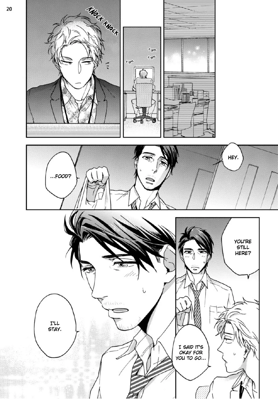 Read Just Another Hard Day At Work! chapter 1 image 22 on Lezhin