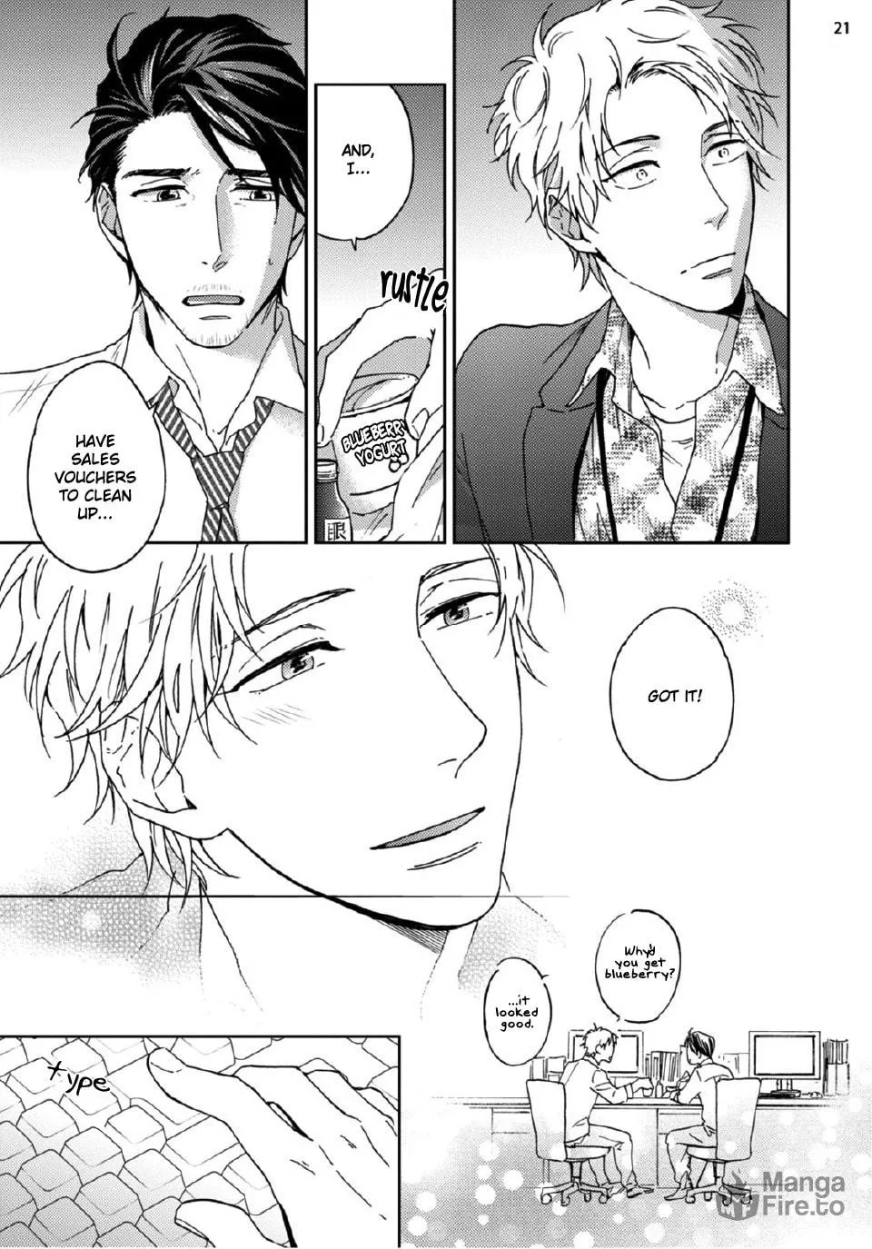 Read Just Another Hard Day At Work! chapter 1 image 23 on Lezhin