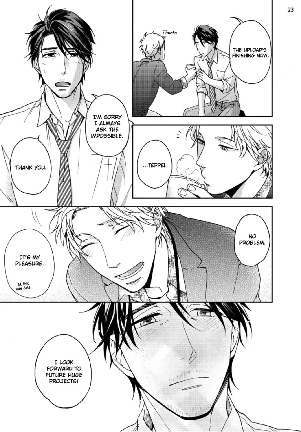Read Just Another Hard Day At Work! chapter 1 image 25 on Lezhin
