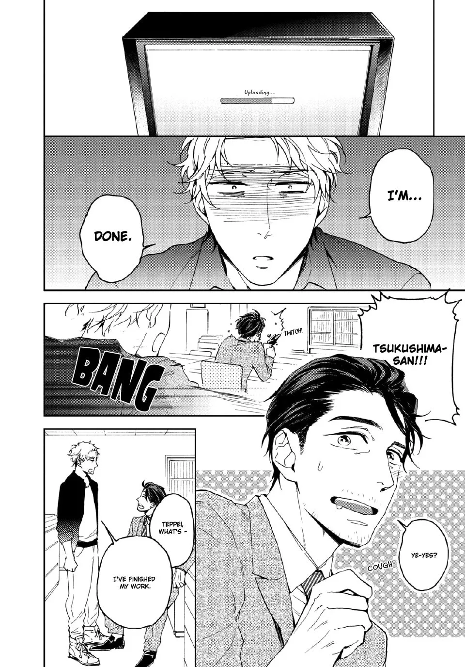 Read Just Another Hard Day At Work! chapter 2 image 3 on Lezhin