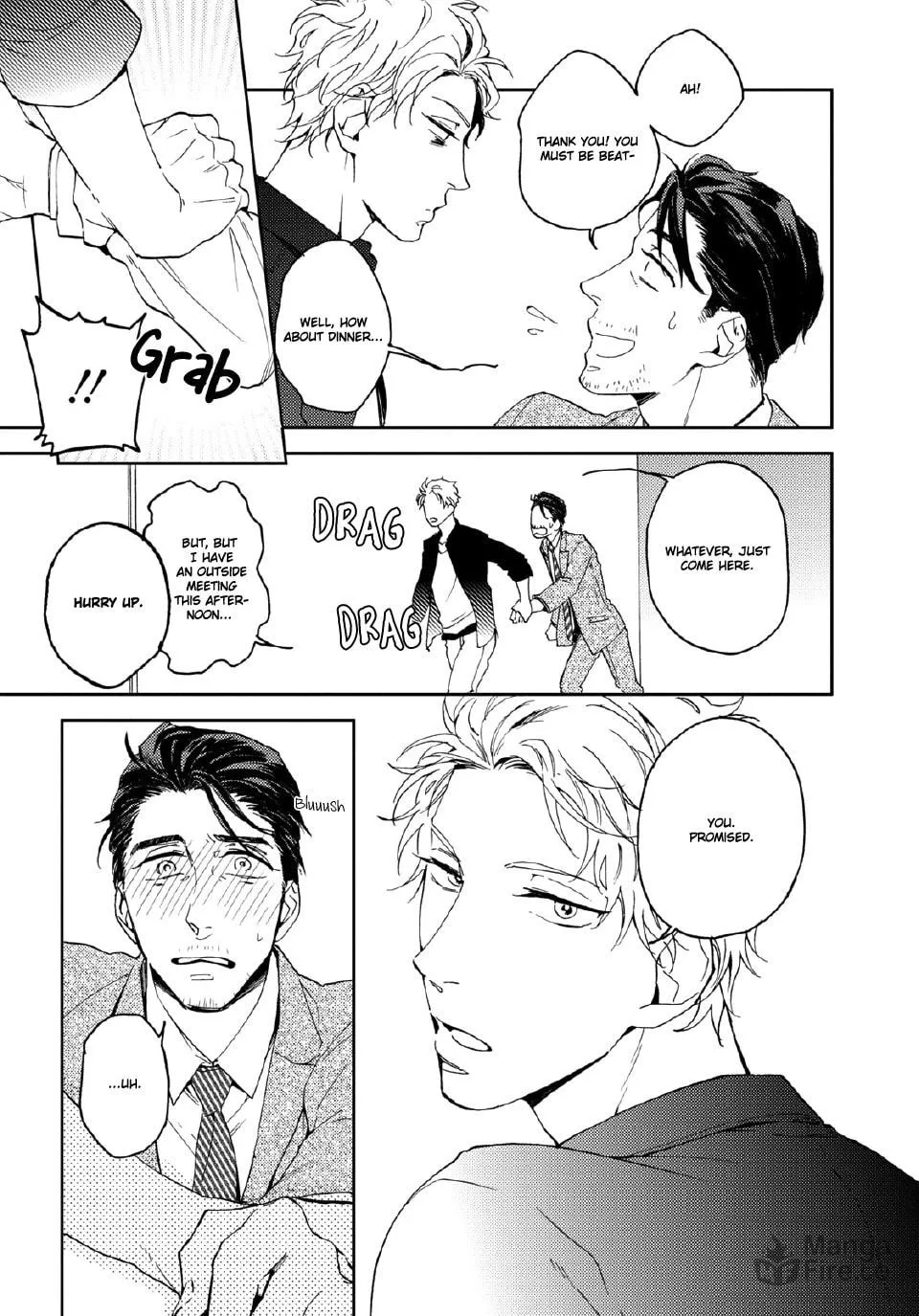 Read Just Another Hard Day At Work! chapter 2 image 4 on Lezhin