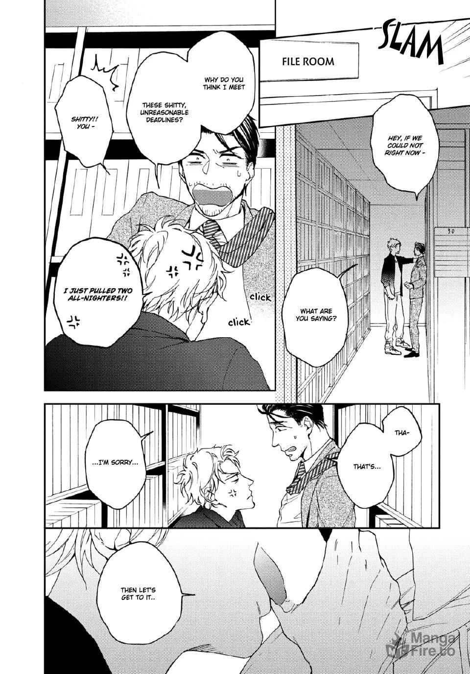 Read Just Another Hard Day At Work! chapter 2 image 5 on Lezhin