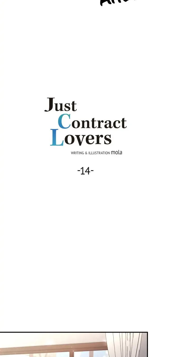 Read Just Contract Lovers chapter 14 image 3 on Lezhin