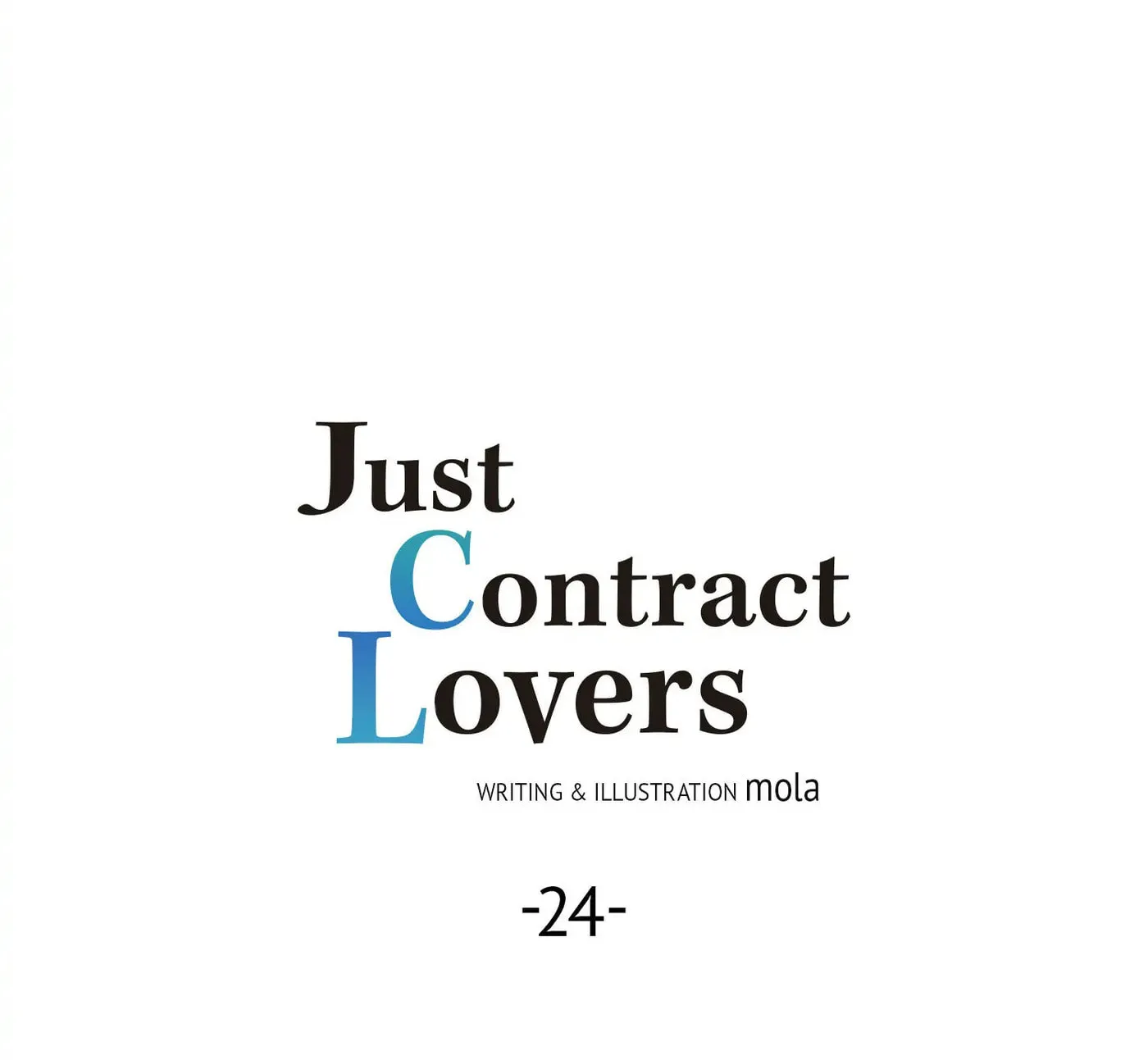 Read Just Contract Lovers chapter 24 image 20 on Lezhin