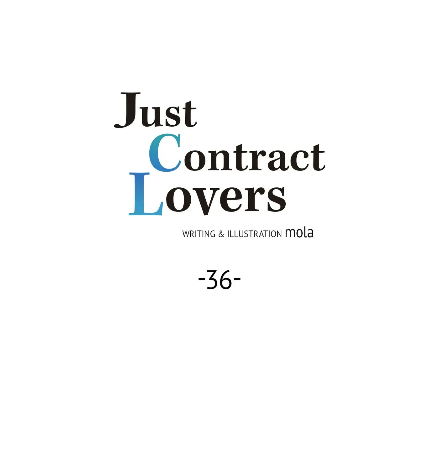 Read Just Contract Lovers chapter 36 image 1 on Lezhin