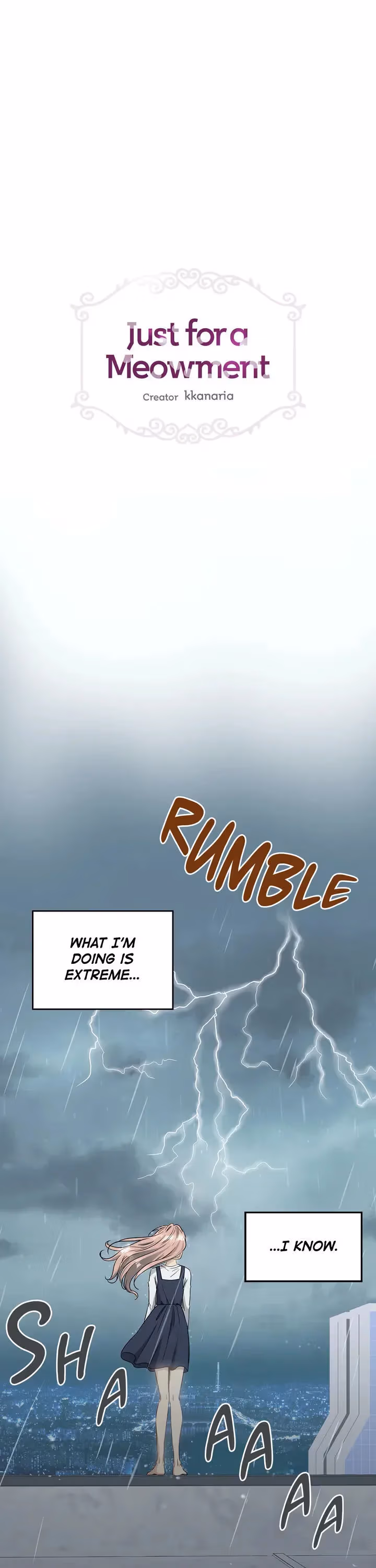 Just for a Meowment Chapter 1 page 2 - 