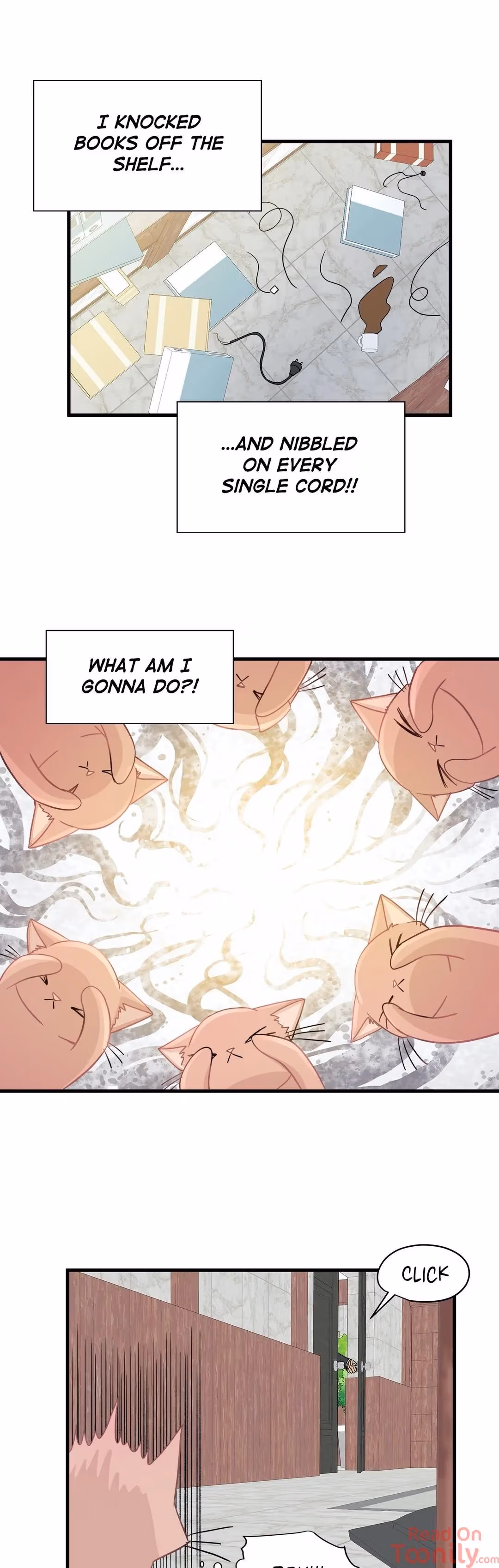 Just for a Meowment Chapter 11 page 17 - 