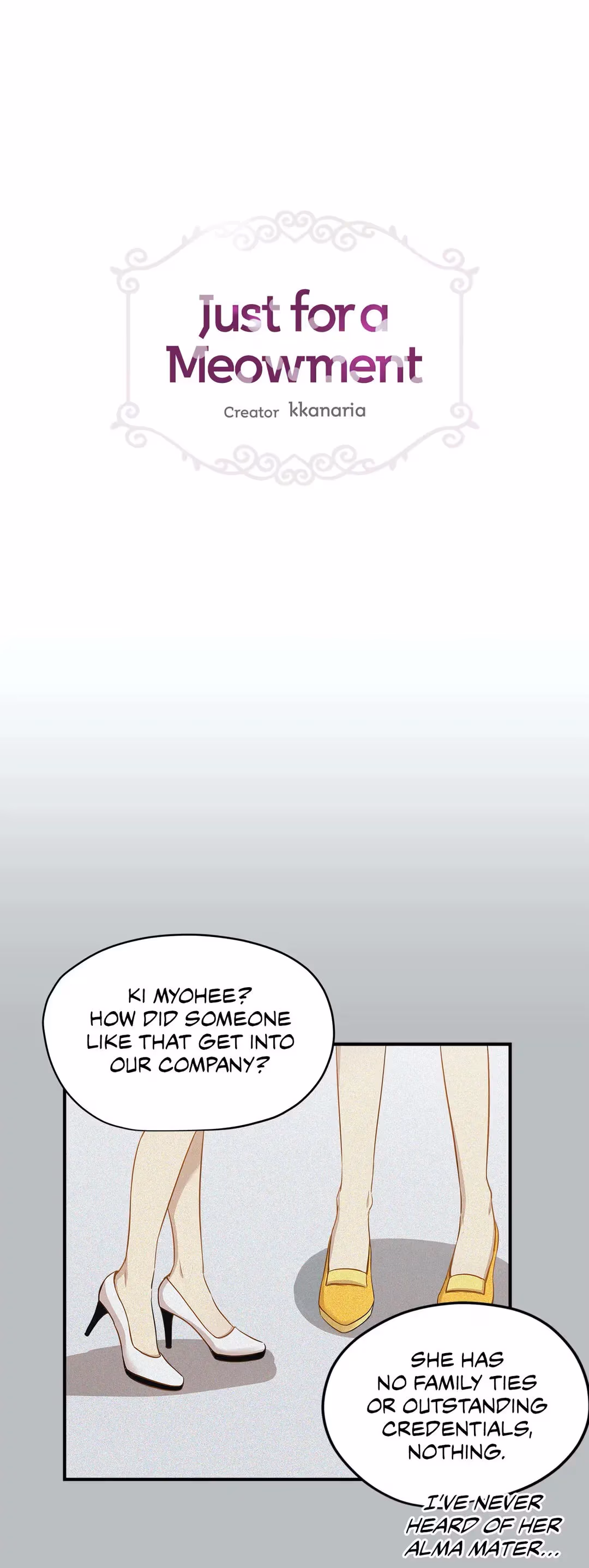 Just for a Meowment Chapter 18 page 2 - 