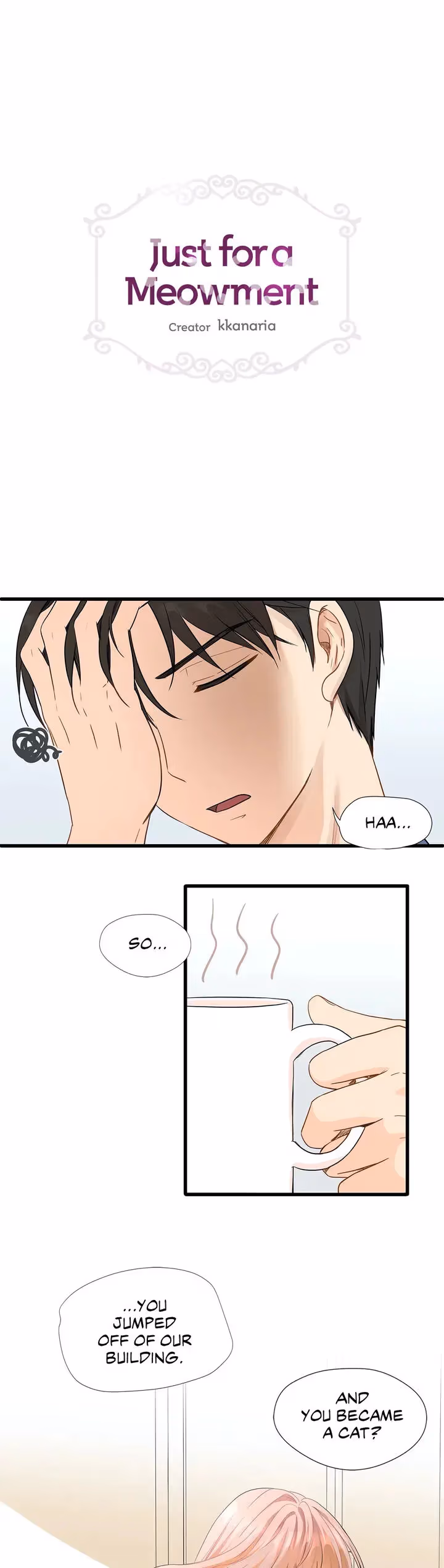Just for a Meowment Chapter 2 page 2 - 