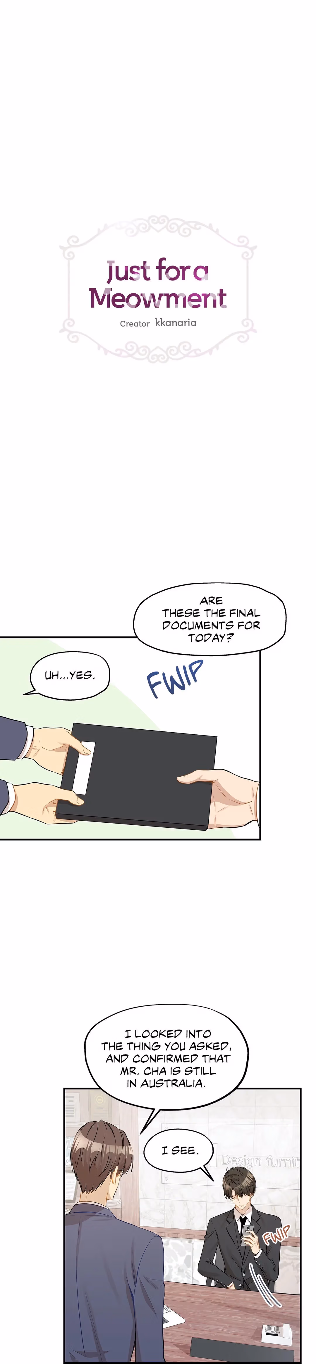 Just for a Meowment Chapter 26 page 2 - 