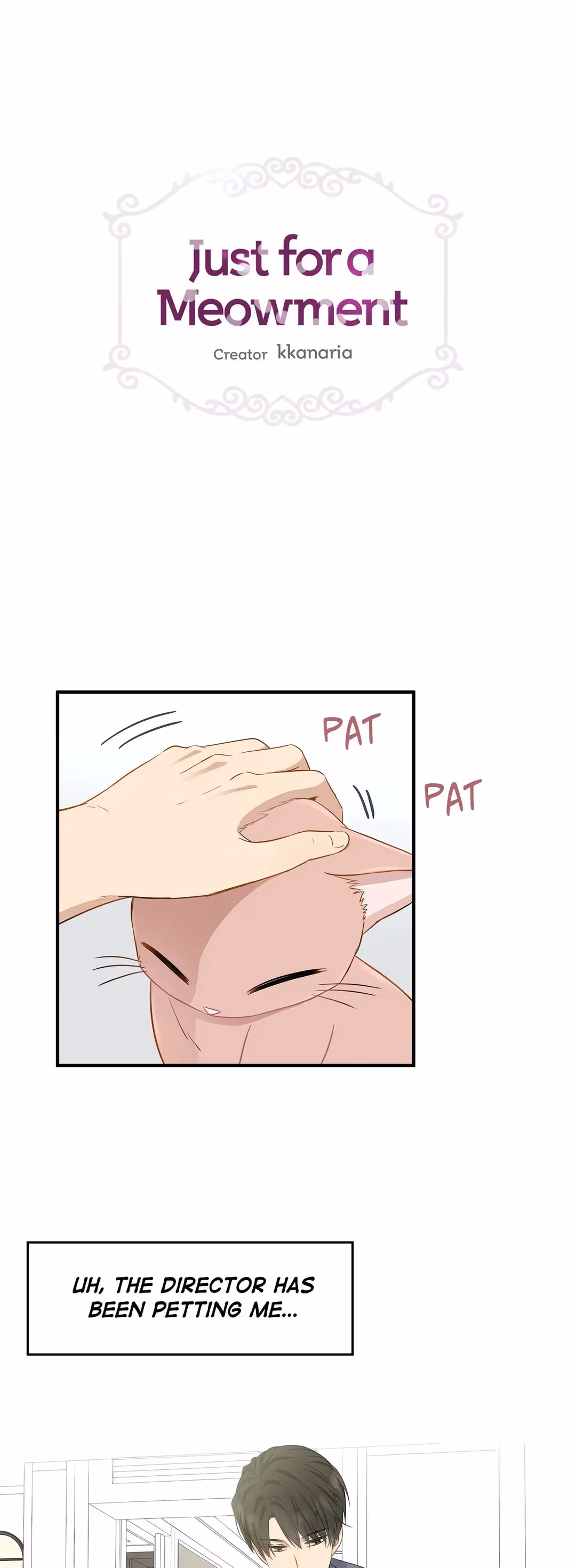 Just for a Meowment Chapter 3 page 1 - 