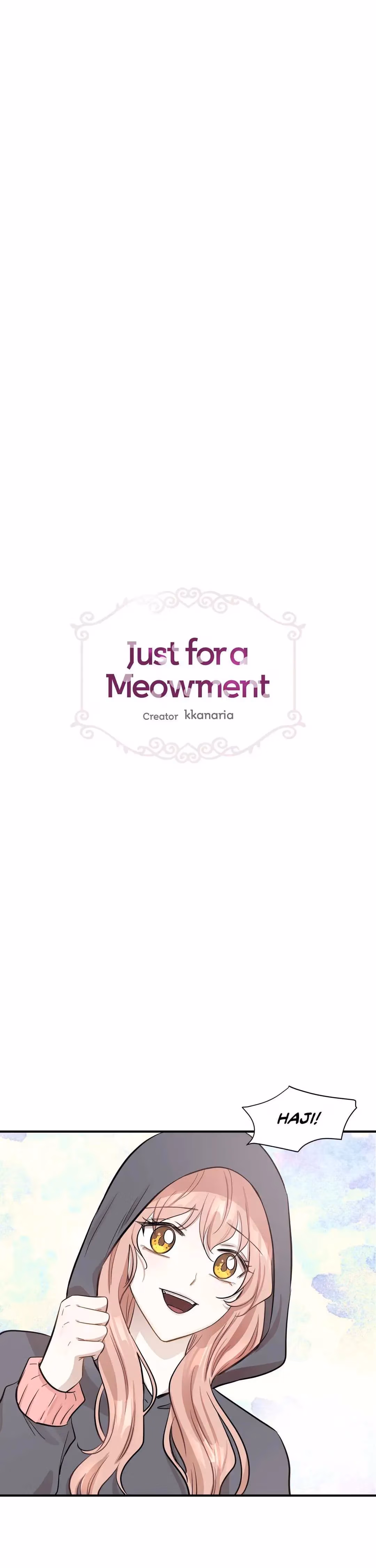 Just for a Meowment Chapter 50 page 3 - 