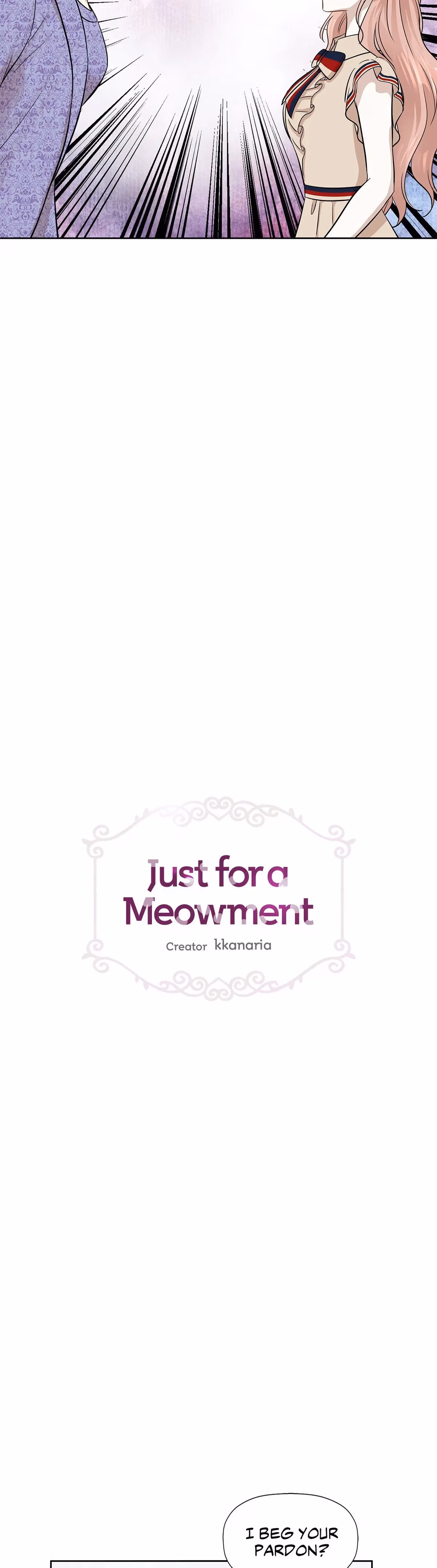 Just for a Meowment Chapter 72 page 2 - 