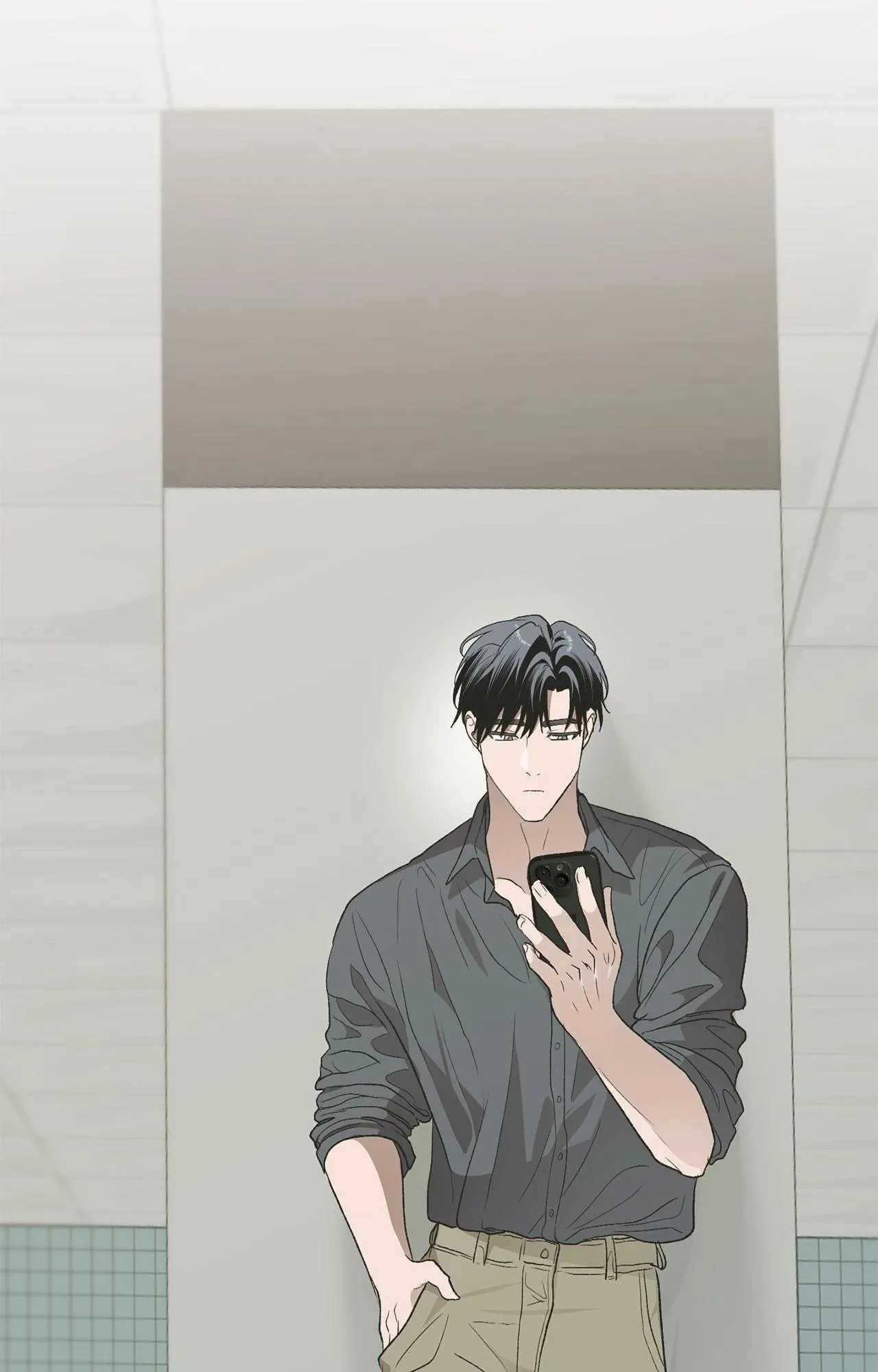 Read Just Hold Hands chapter 25 image 110 on Lezhin