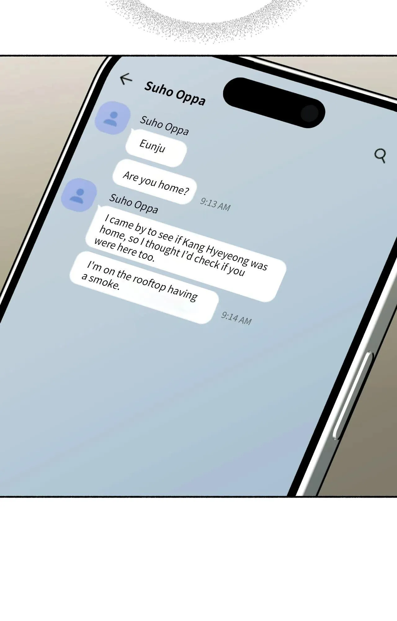 Read Just Hold Hands chapter 27 image 14 on Lezhin