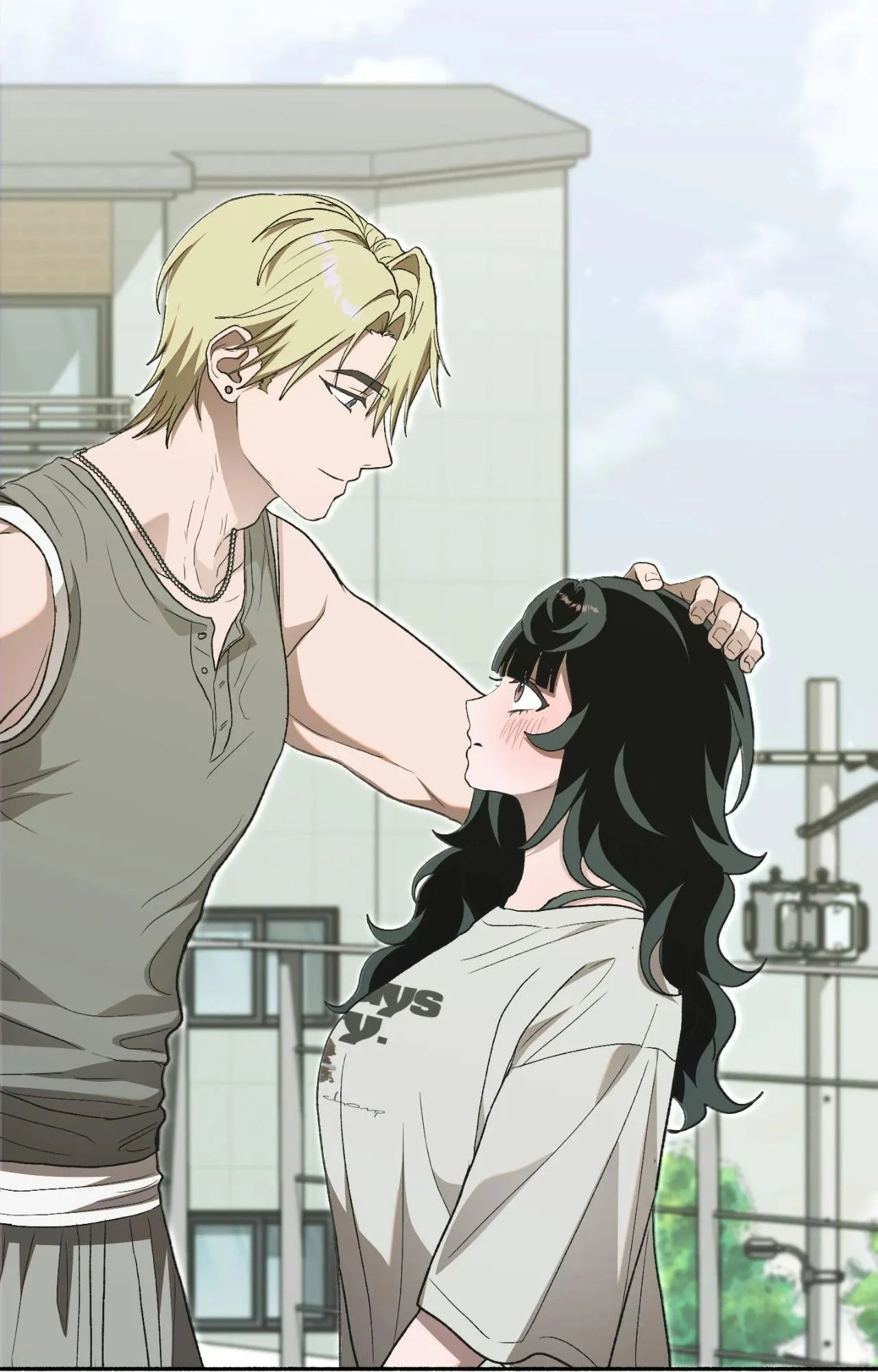 Read Just Hold Hands chapter 27 image 57 on Lezhin