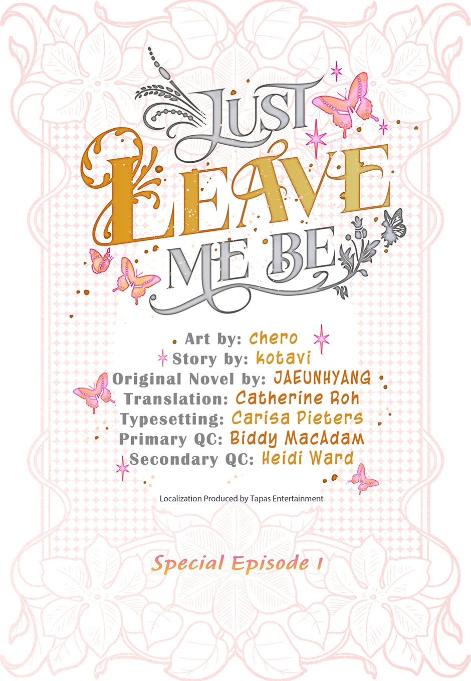 Read Just Leave Me Be chapter 121 image 1 on Lezhin