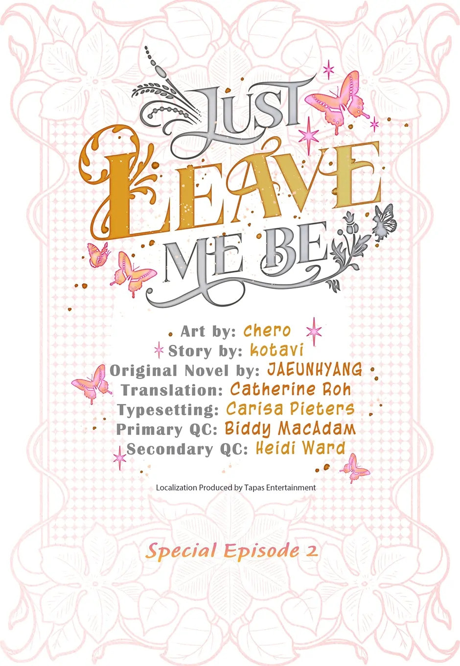 Read Just Leave Me Be chapter 122 image 1 on Lezhin