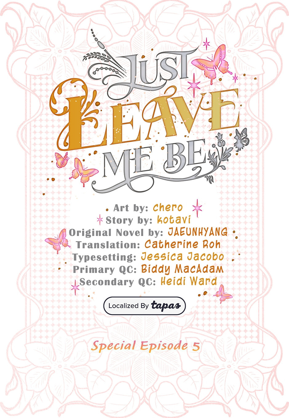 Read Just Leave Me Be chapter 127 image 1 on Lezhin