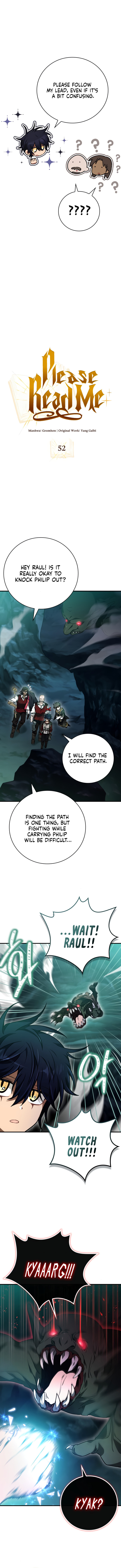 Read Just Read Me Already! chapter 52 image 4 on Lezhin