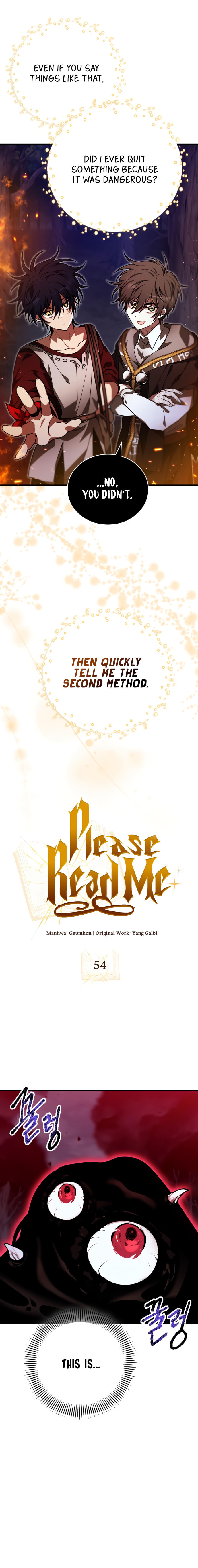 Read Just Read Me Already! chapter 54 image 4 on Lezhin