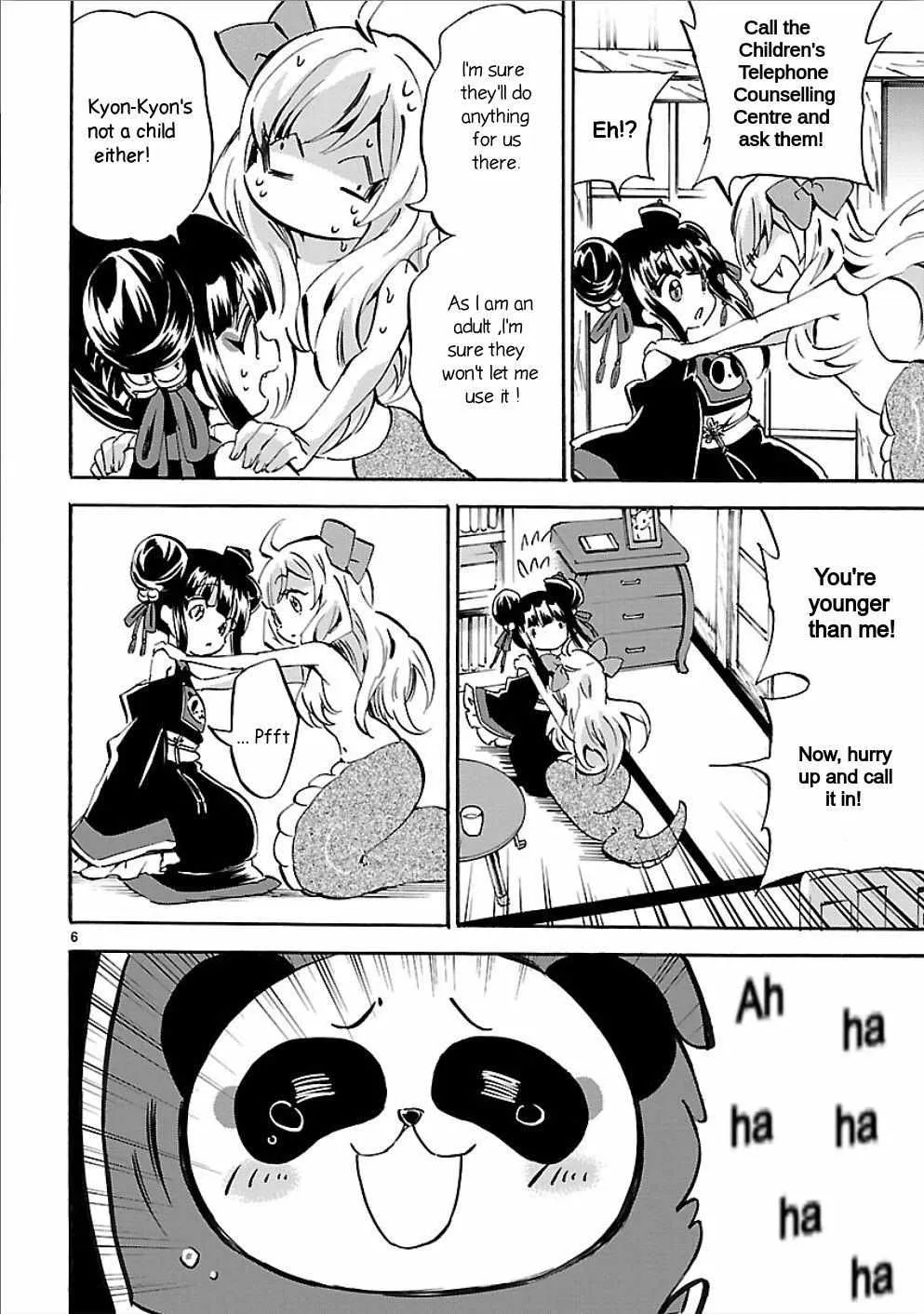 Read Jyashin-chan Dropkick chapter 155 image 6 on Lezhin