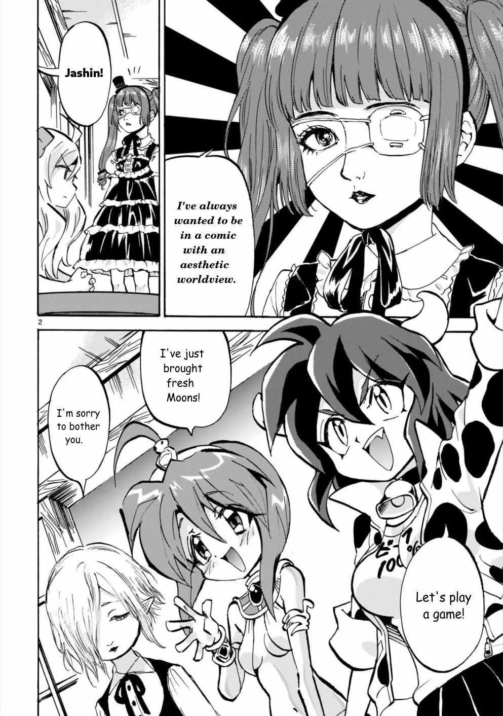 Read Jyashin-chan Dropkick chapter 184 image 2 on Lezhin