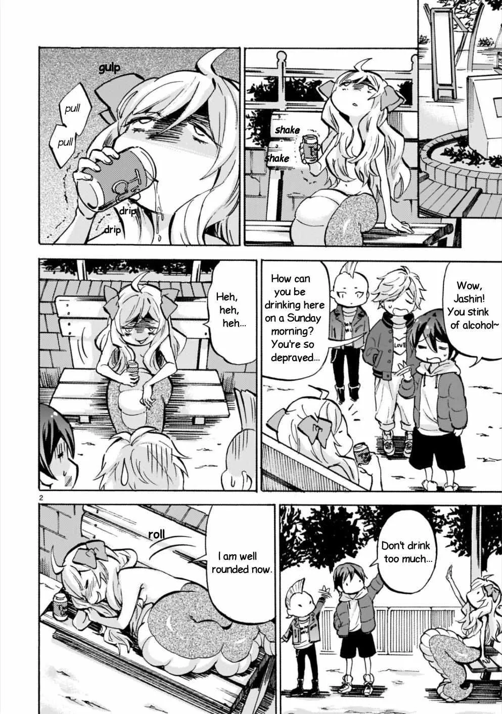 Read Jyashin-chan Dropkick chapter 186 image 2 on Lezhin