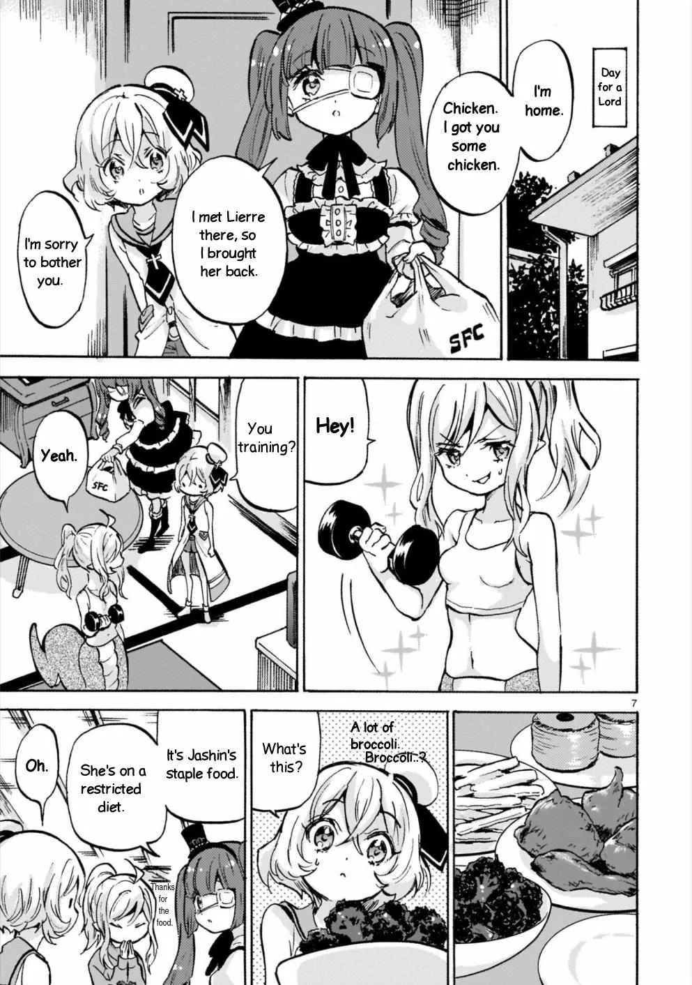Read Jyashin-chan Dropkick chapter 186 image 7 on Lezhin