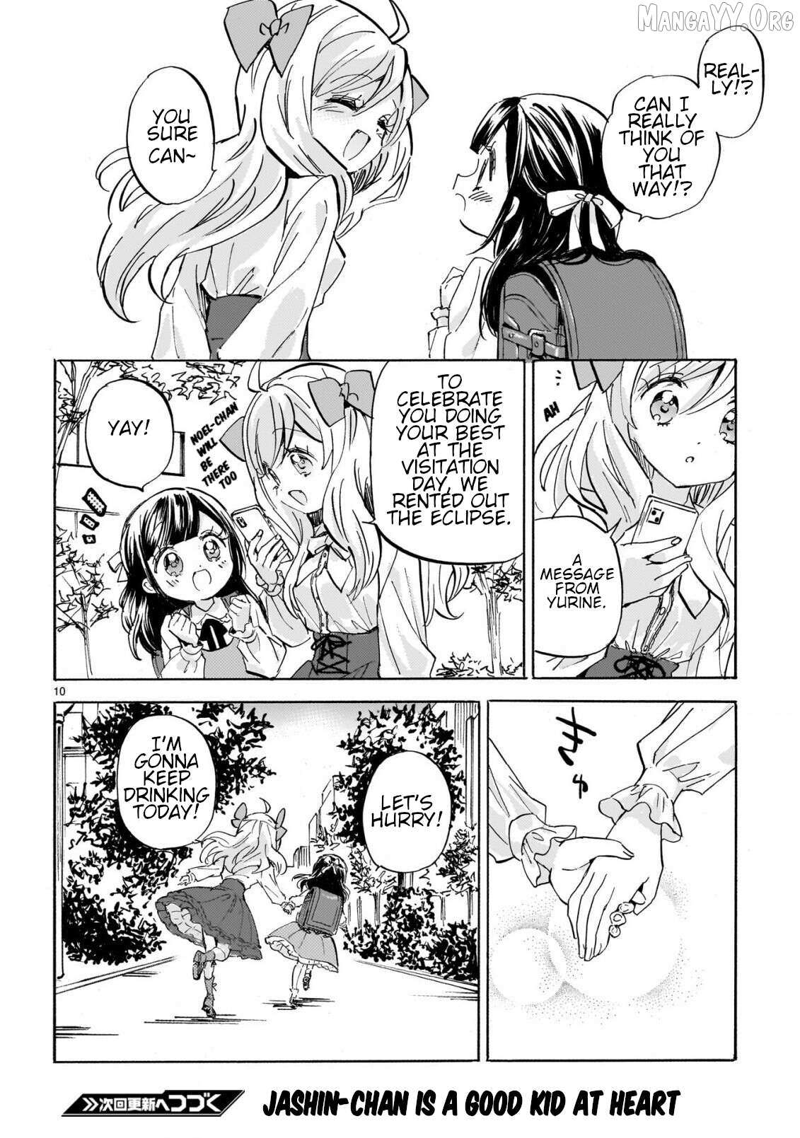 Read Jyashin-chan Dropkick chapter 296 image 9 on Lezhin