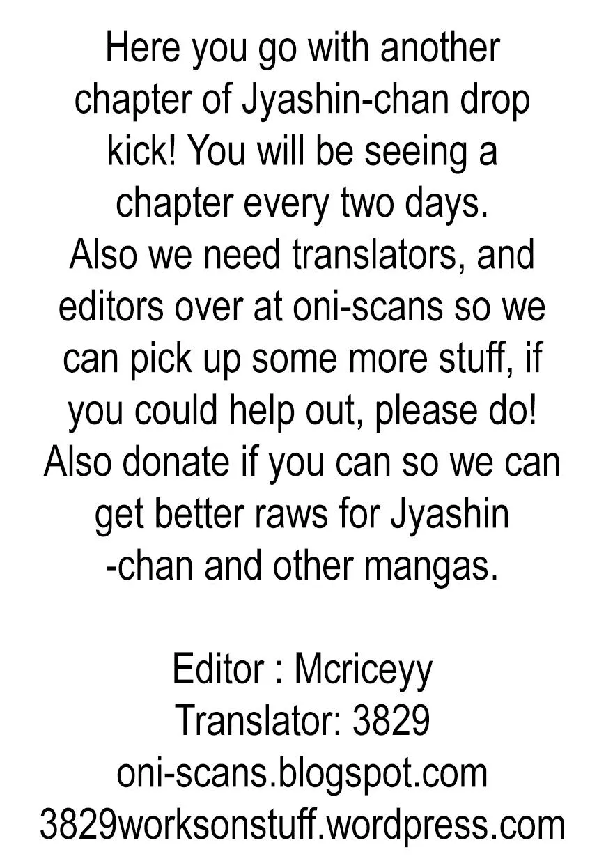 Read Jyashin-chan Dropkick chapter 8 image 9 on Lezhin