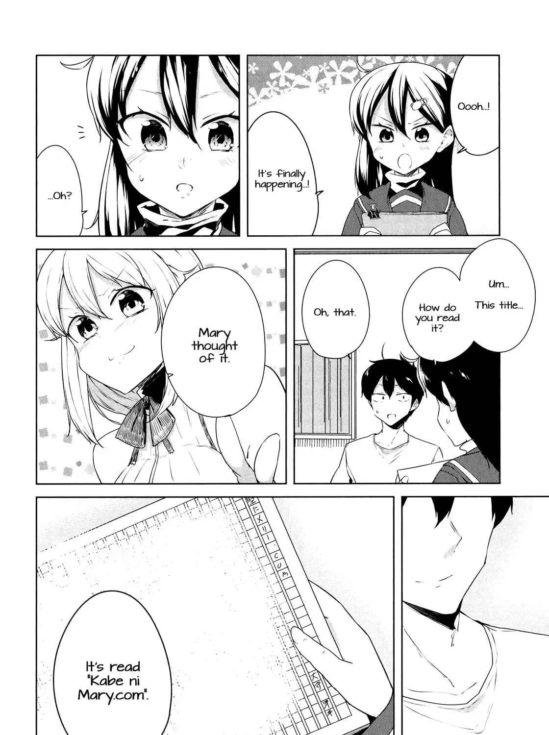 Kabe ni Mary.com Chapter 13 page 31 - 