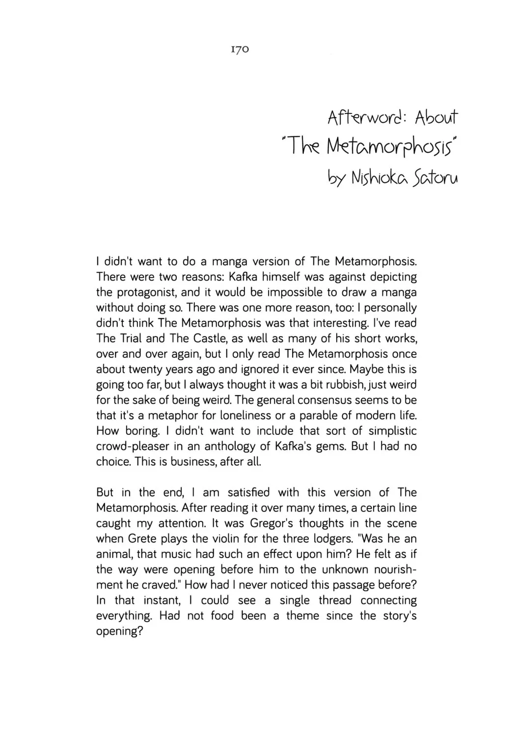 Read Kafka - Classics in Comics chapter 9 image 36 on Lezhin