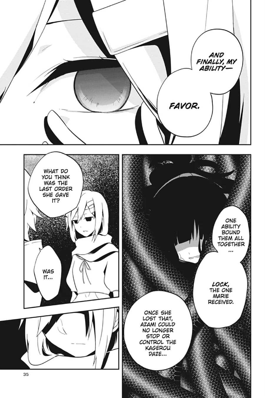 Read Kagerou Daze chapter 37 image 31 on Lezhin