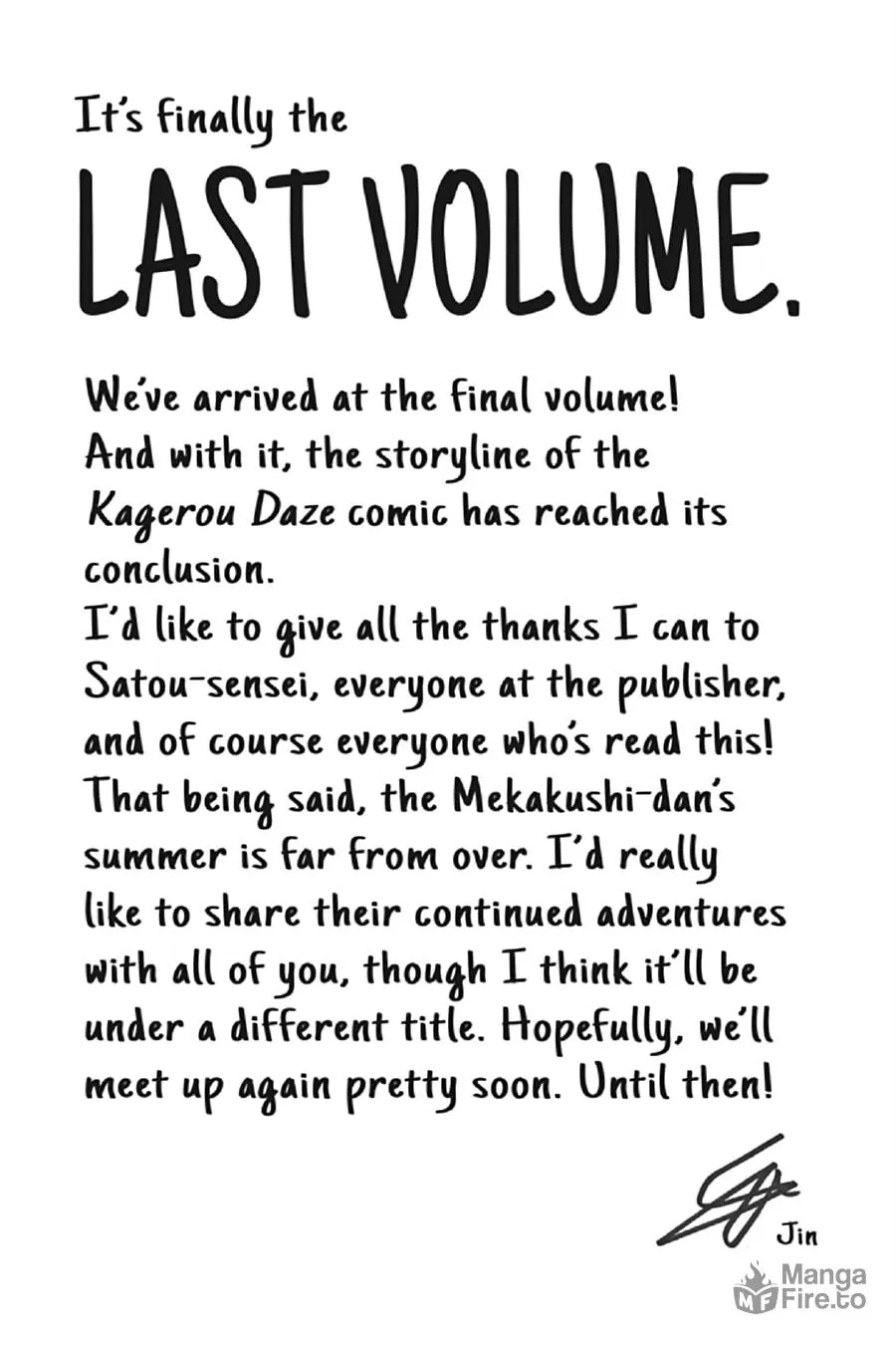 Read Kagerou Daze chapter 69.5 image 14 on Lezhin