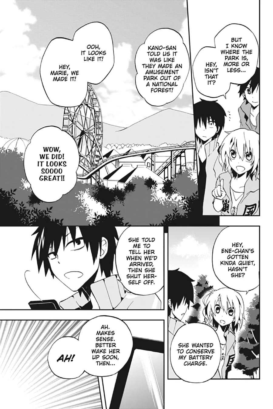 Read Kagerou Daze chapter 8 image 16 on Lezhin