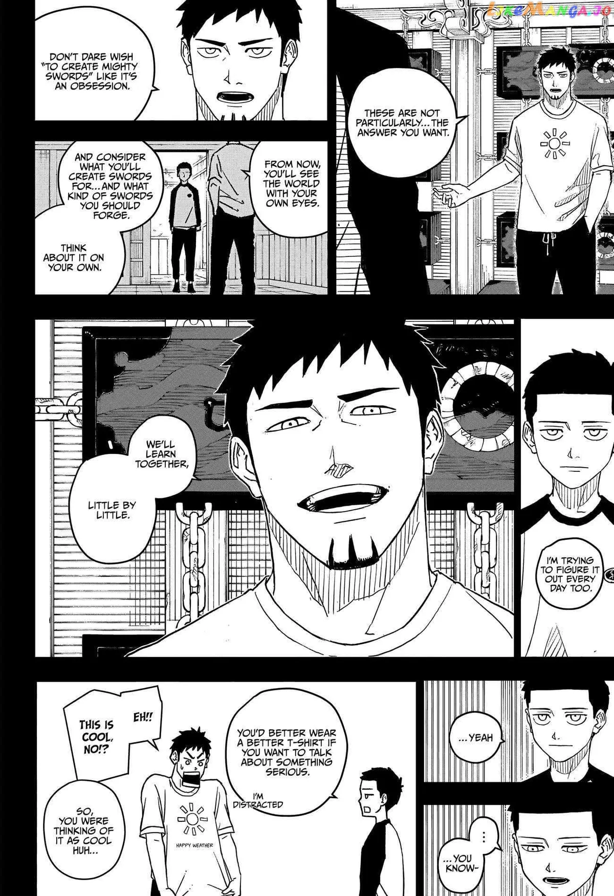 Read Kagurabachi  Manga chapter 2 image 16 on Lezhin