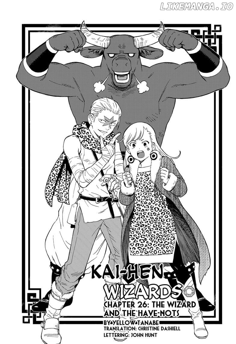 Read Kai-hen Wizards chapter 26 image 1 on Lezhin