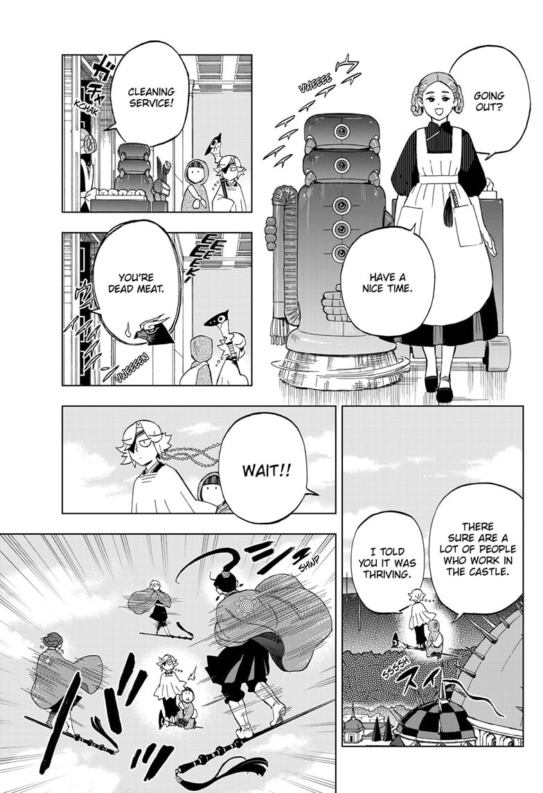 Kaihen no Mahoutsukai Chapter 41 page 8 - 
