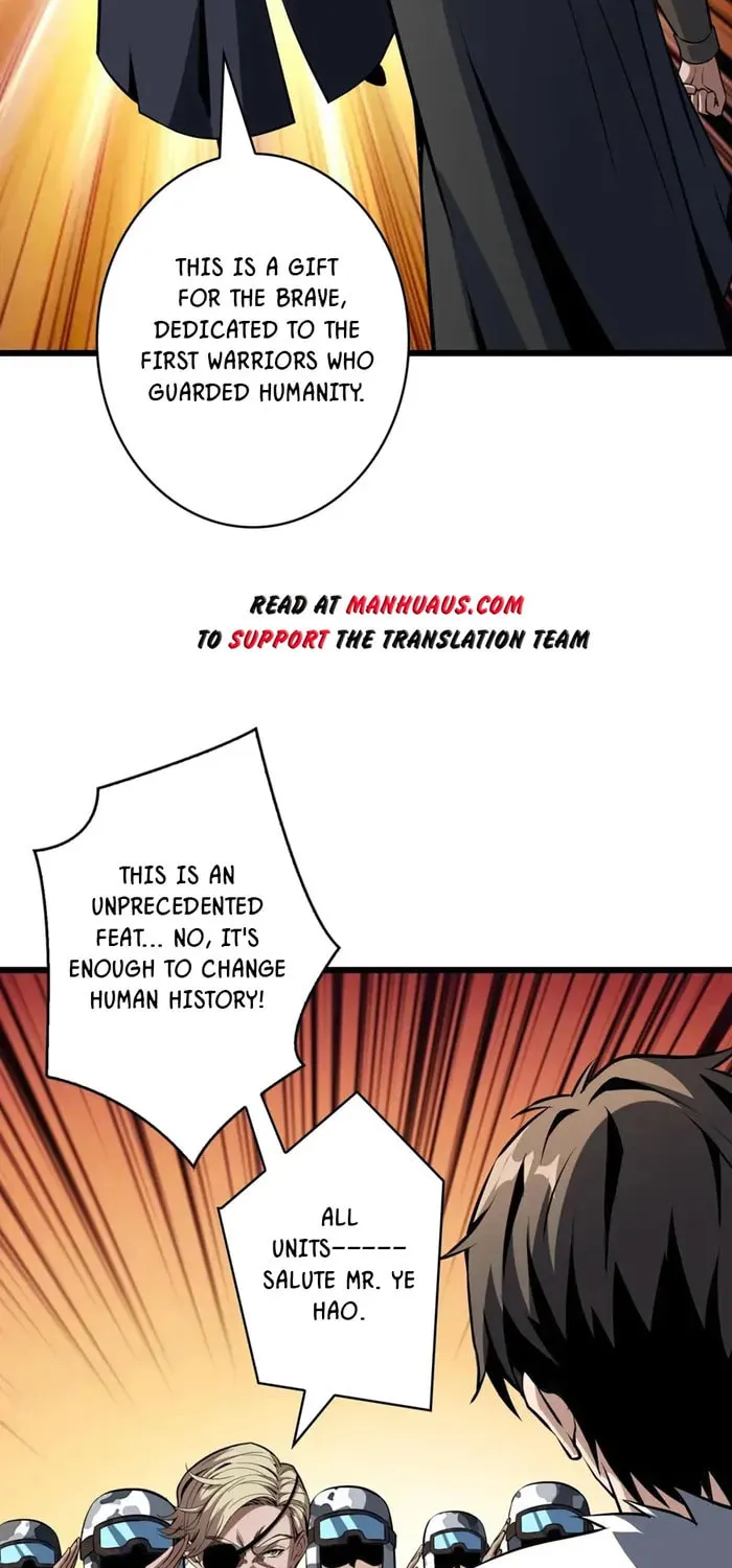 Kaiju Jiu You Wangzhe Zhanghao (Colored) Chapter 527 page 36 - 