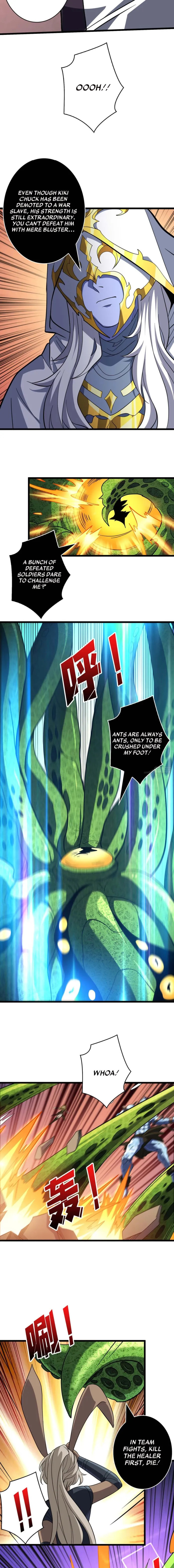 Kaiju Jiu You Wangzhe Zhanghao (Colored) Chapter 543 page 3 - 