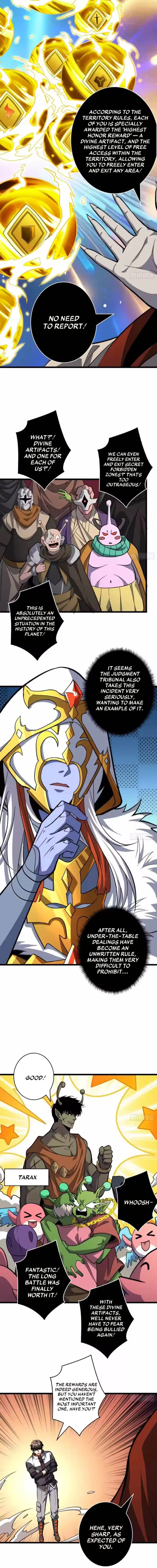 Kaiju Jiu You Wangzhe Zhanghao (Colored) Chapter 545 page 2 - 