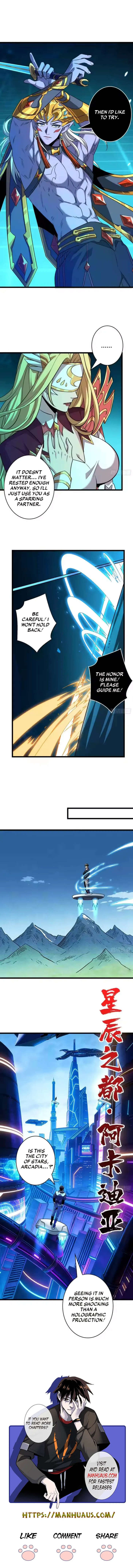 Kaiju Jiu You Wangzhe Zhanghao (Colored) Chapter 549 page 8 - 
