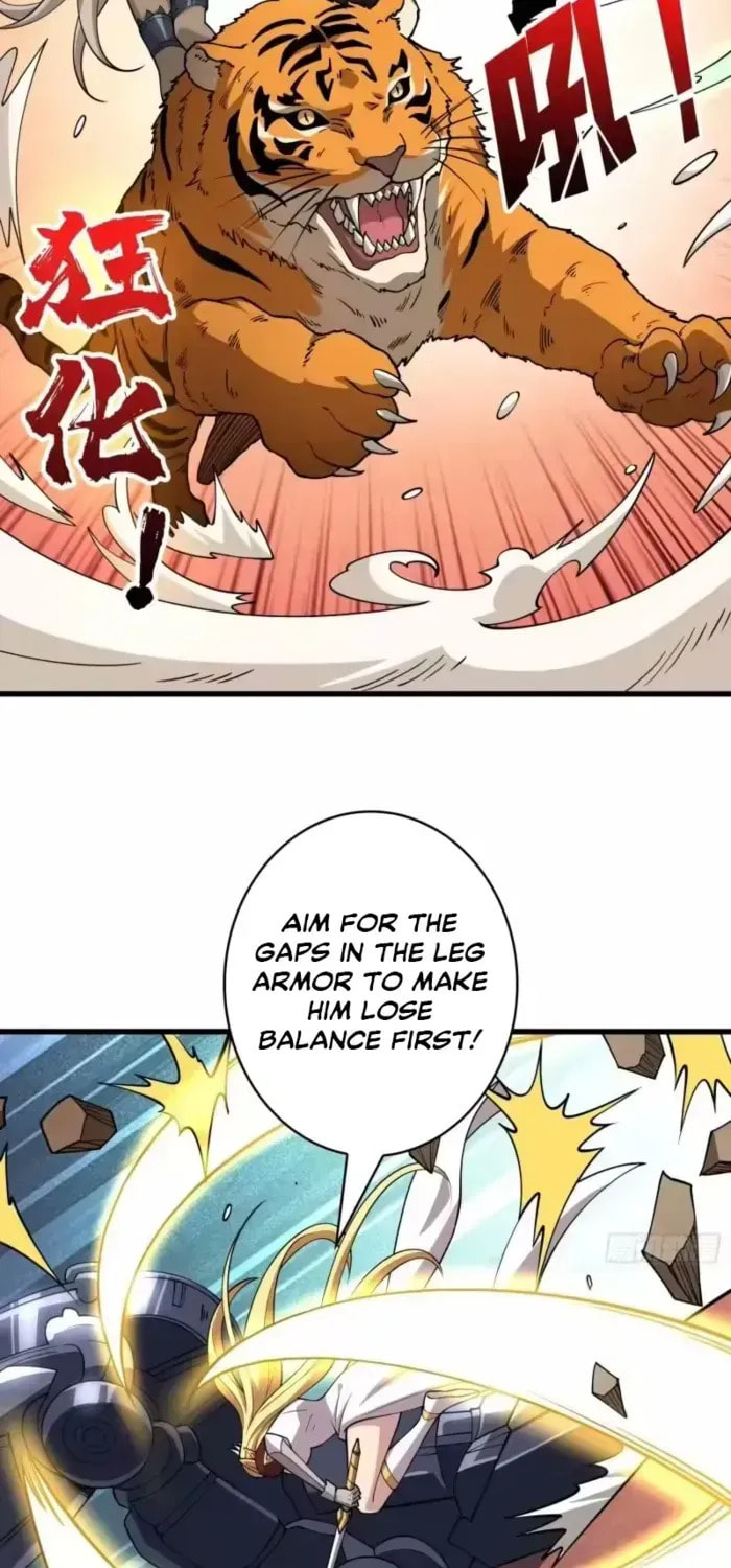 Kaiju Jiu You Wangzhe Zhanghao (Colored) Chapter 556 page 34 - 